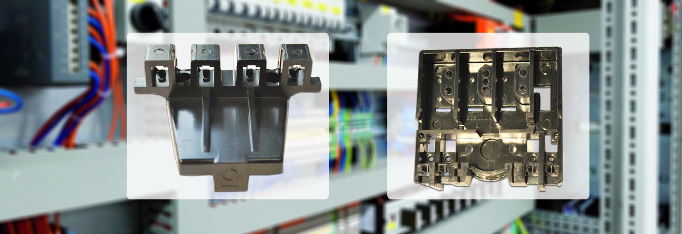  Injection Moulded Components ( P.F. Glassfilled ), Brazed Contact ( Fixed / Moving ), Compression Moulded Components